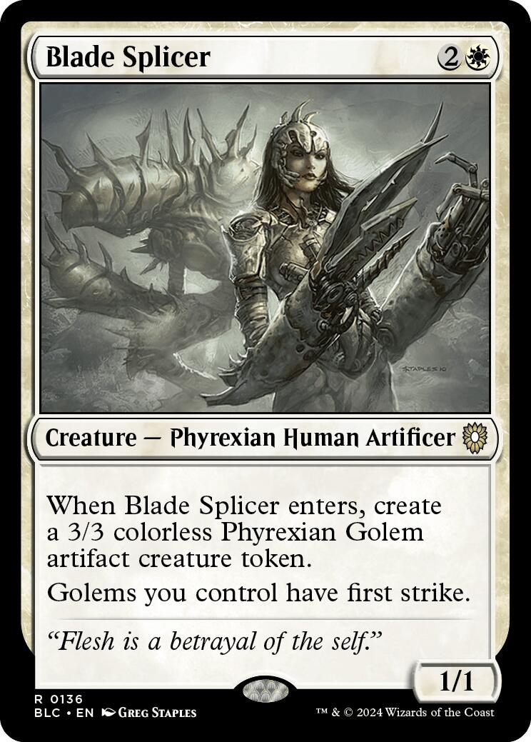 Blade Splicer [Bloomburrow Commander] | Eastridge Sports Cards & Games