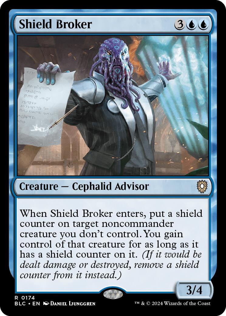 Shield Broker [Bloomburrow Commander] | Eastridge Sports Cards & Games