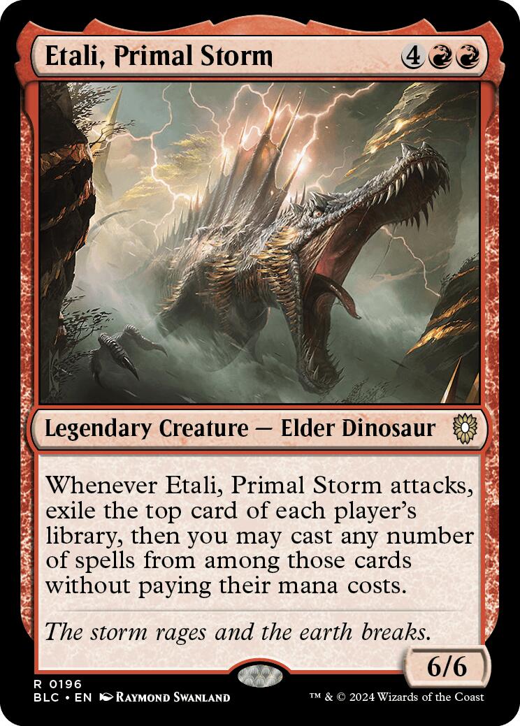 Etali, Primal Storm [Bloomburrow Commander] | Eastridge Sports Cards & Games