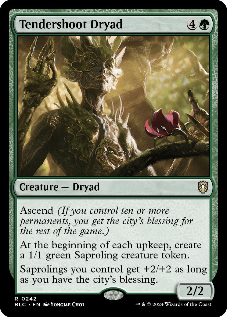 Tendershoot Dryad [Bloomburrow Commander] | Eastridge Sports Cards & Games