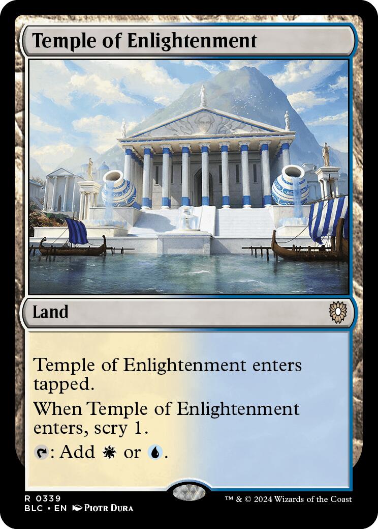 Temple of Enlightenment [Bloomburrow Commander] | Eastridge Sports Cards & Games