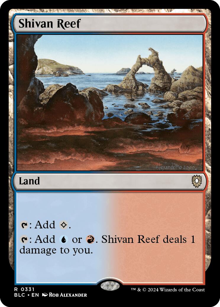Shivan Reef [Bloomburrow Commander] | Eastridge Sports Cards & Games