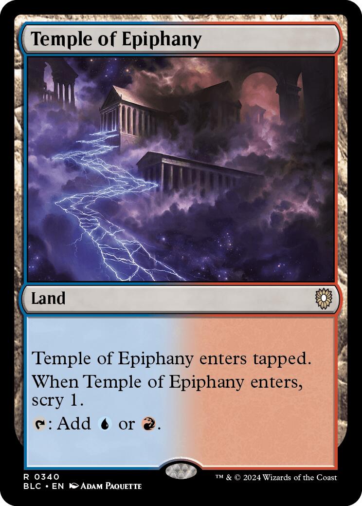 Temple of Epiphany [Bloomburrow Commander] | Eastridge Sports Cards & Games