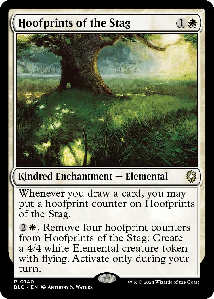 Hoofprints of the Stag [Bloomburrow Commander] | Eastridge Sports Cards & Games