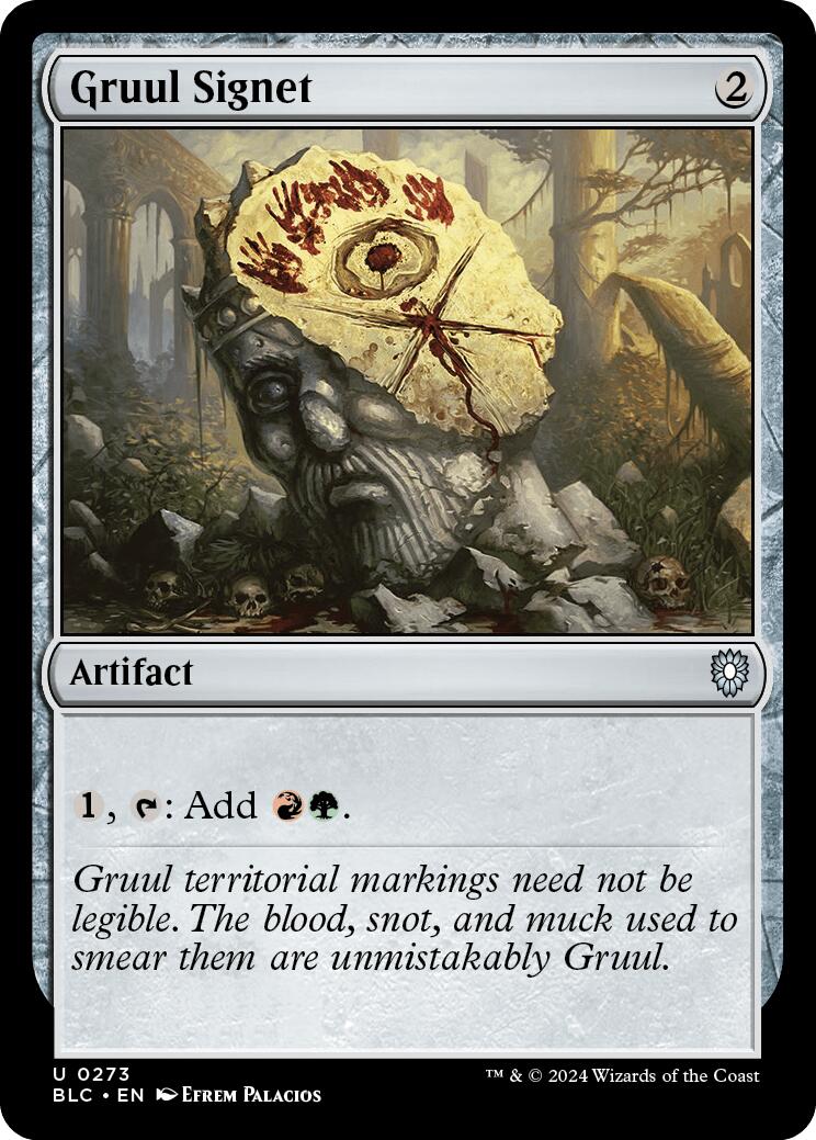 Gruul Signet [Bloomburrow Commander] | Eastridge Sports Cards & Games