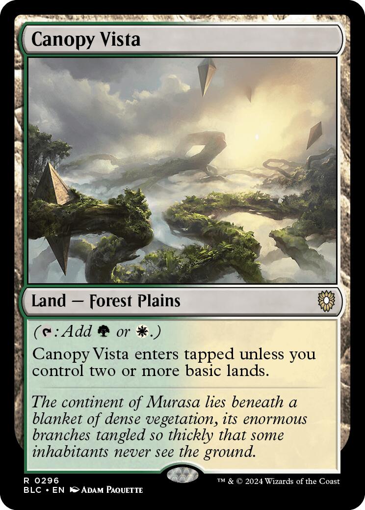 Canopy Vista [Bloomburrow Commander] | Eastridge Sports Cards & Games