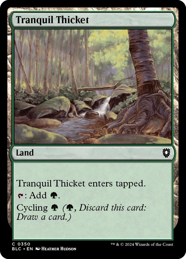 Tranquil Thicket [Bloomburrow Commander] | Eastridge Sports Cards & Games