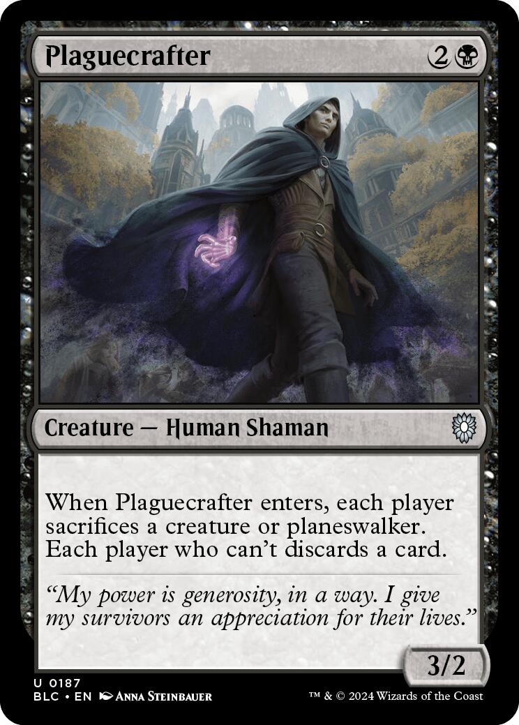 Plaguecrafter [Bloomburrow Commander] | Eastridge Sports Cards & Games