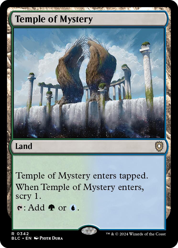 Temple of Mystery [Bloomburrow Commander] | Eastridge Sports Cards & Games