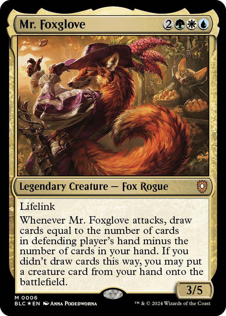 Mr. Foxglove [Bloomburrow Commander] | Eastridge Sports Cards & Games