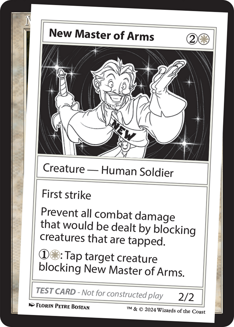 New Master of Arms [Mystery Booster 2 Playtest Cards] | Eastridge Sports Cards & Games