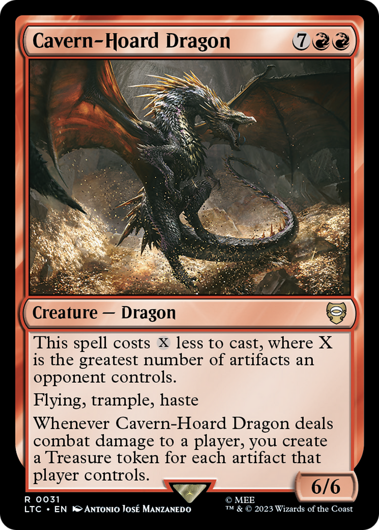 Cavern-Hoard Dragon [The Lord of the Rings: Tales of Middle-Earth Commander] | Eastridge Sports Cards & Games