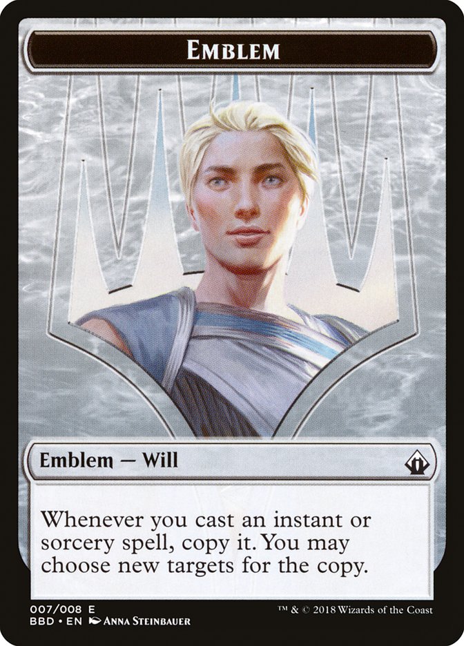 Will Kenrith Emblem [Battlebond Tokens] | Eastridge Sports Cards & Games