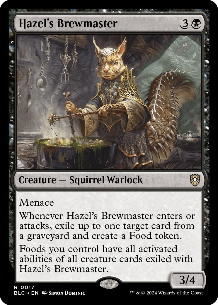 Hazel's Brewmaster [Bloomburrow Commander] | Eastridge Sports Cards & Games