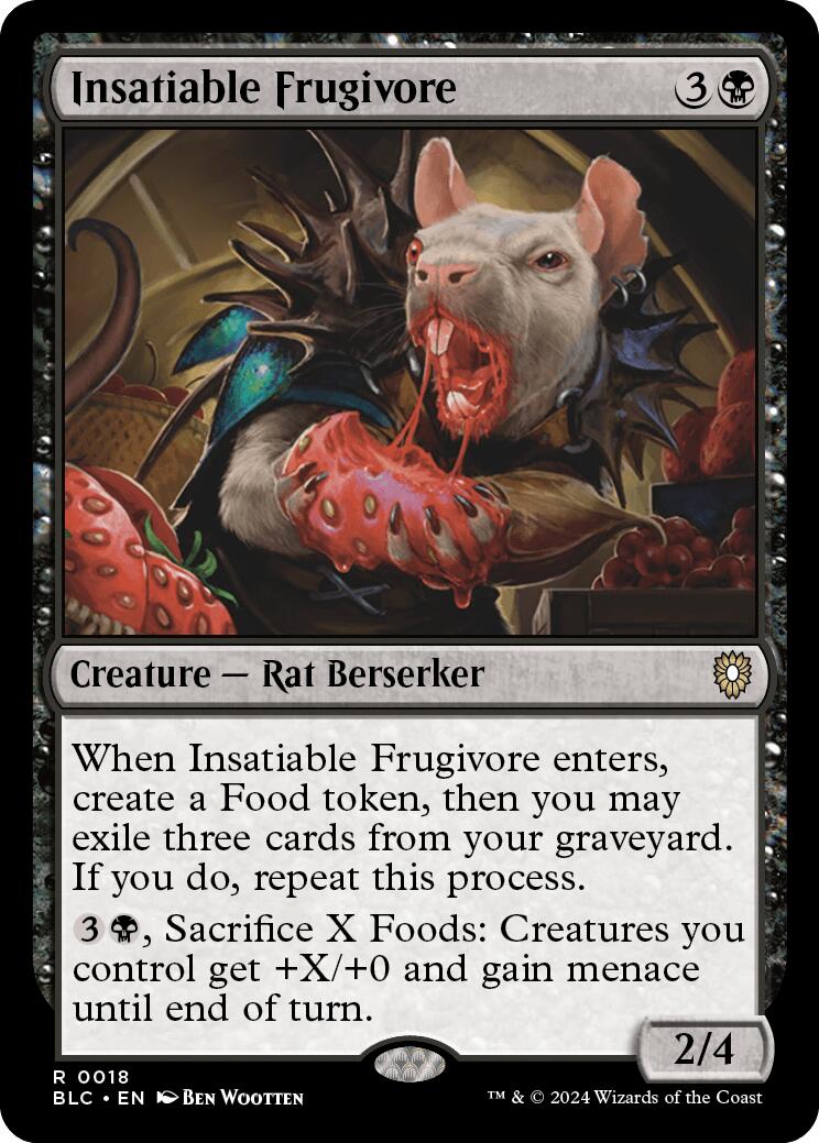 Insatiable Frugivore [Bloomburrow Commander] | Eastridge Sports Cards & Games