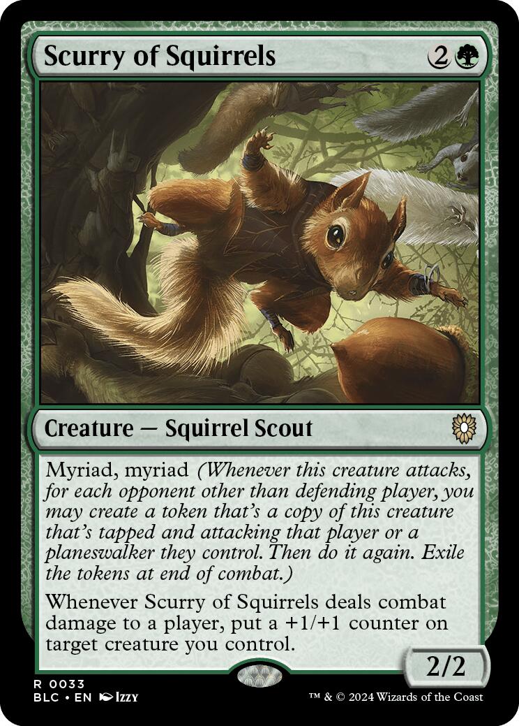 Scurry of Squirrels [Bloomburrow Commander] | Eastridge Sports Cards & Games