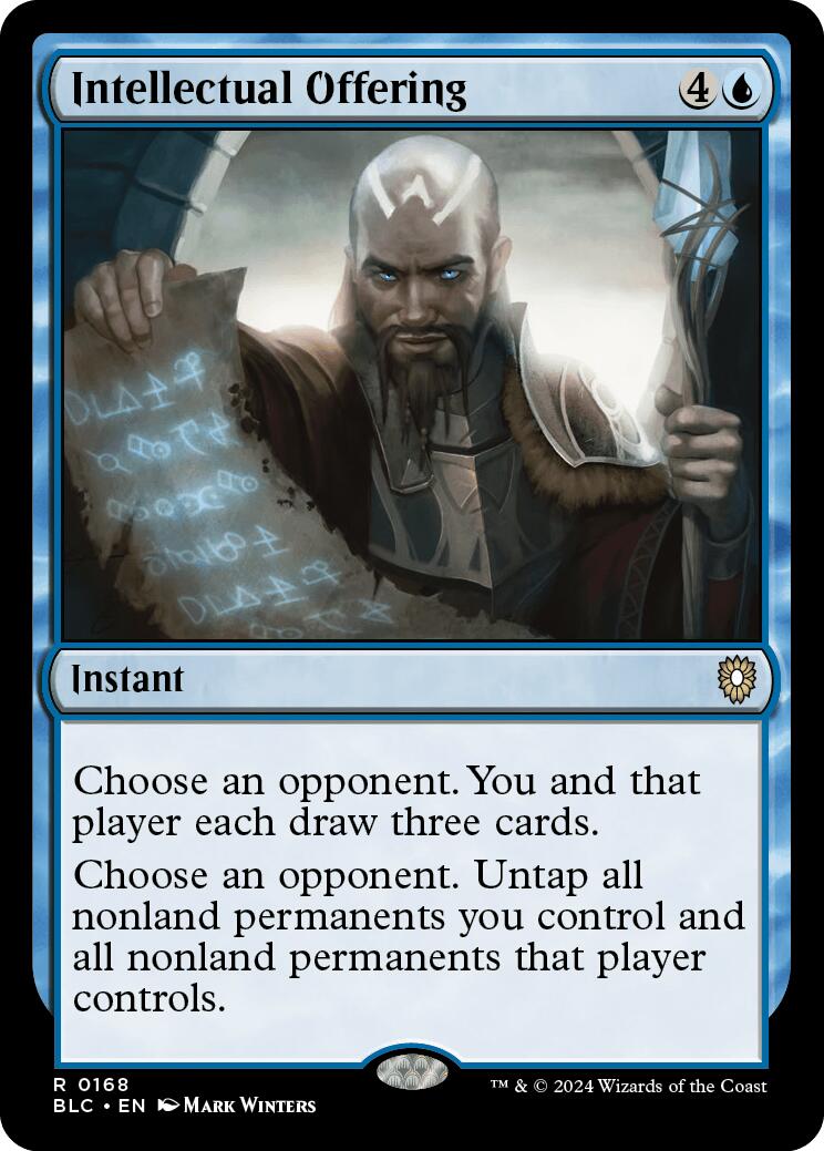 Intellectual Offering [Bloomburrow Commander] | Eastridge Sports Cards & Games