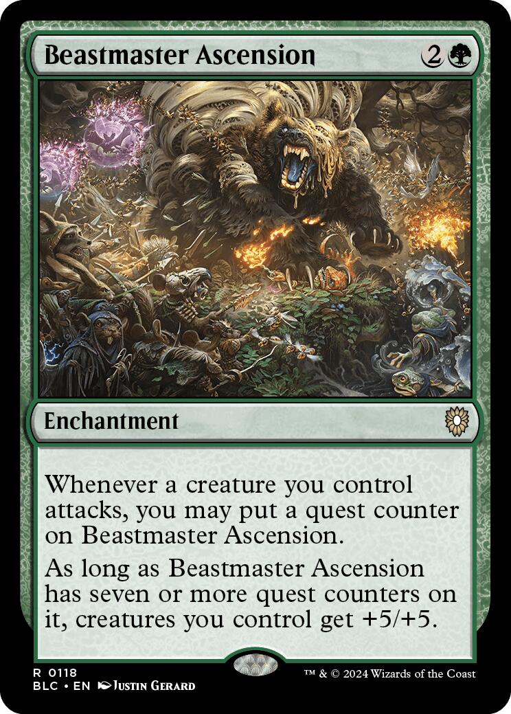 Beastmaster Ascension [Bloomburrow Commander] | Eastridge Sports Cards & Games