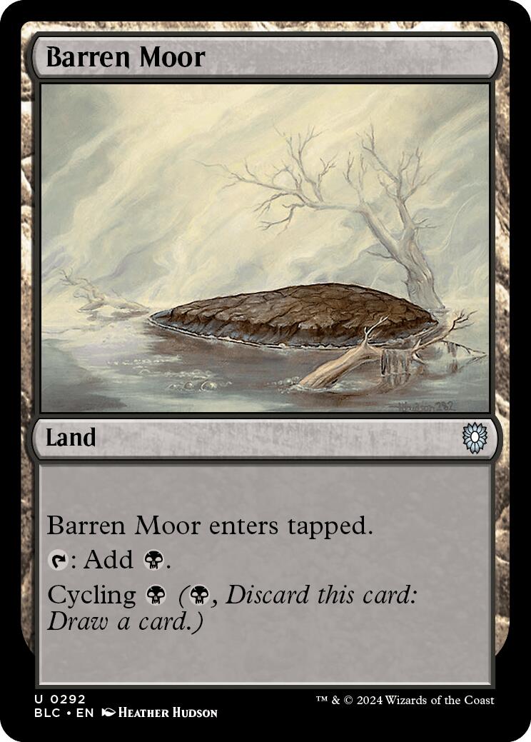 Barren Moor [Bloomburrow Commander] | Eastridge Sports Cards & Games