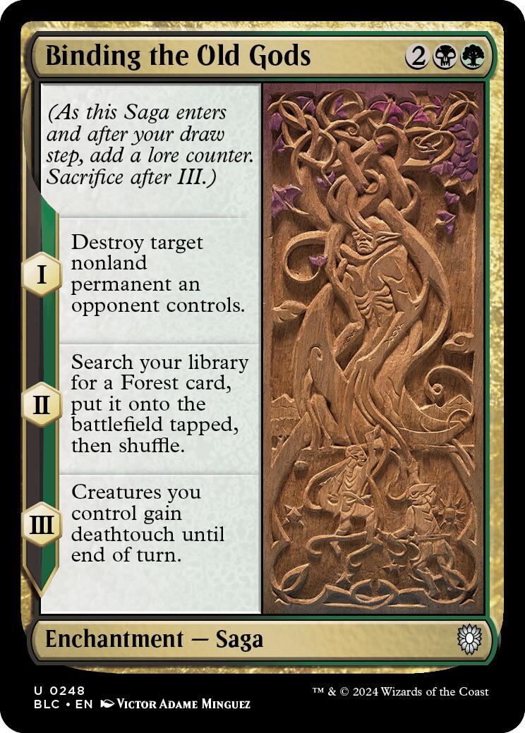 Binding the Old Gods [Bloomburrow Commander] | Eastridge Sports Cards & Games