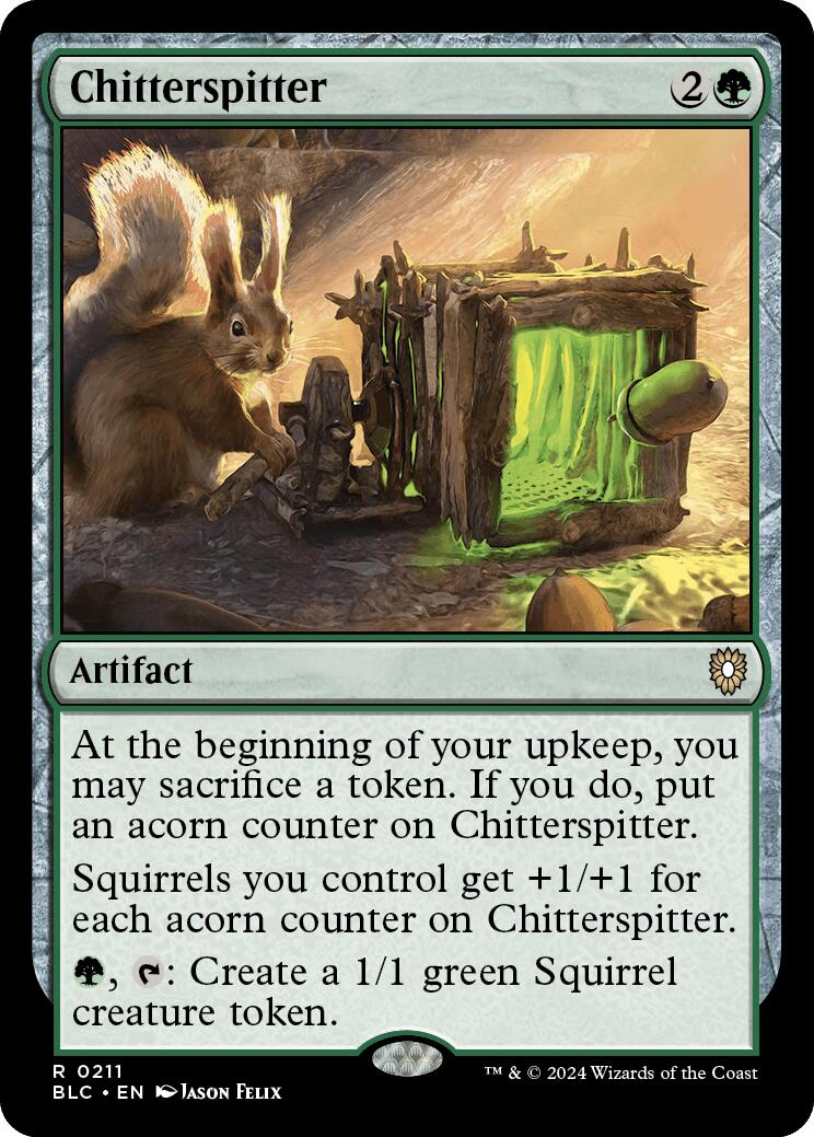 Chitterspitter [Bloomburrow Commander] | Eastridge Sports Cards & Games