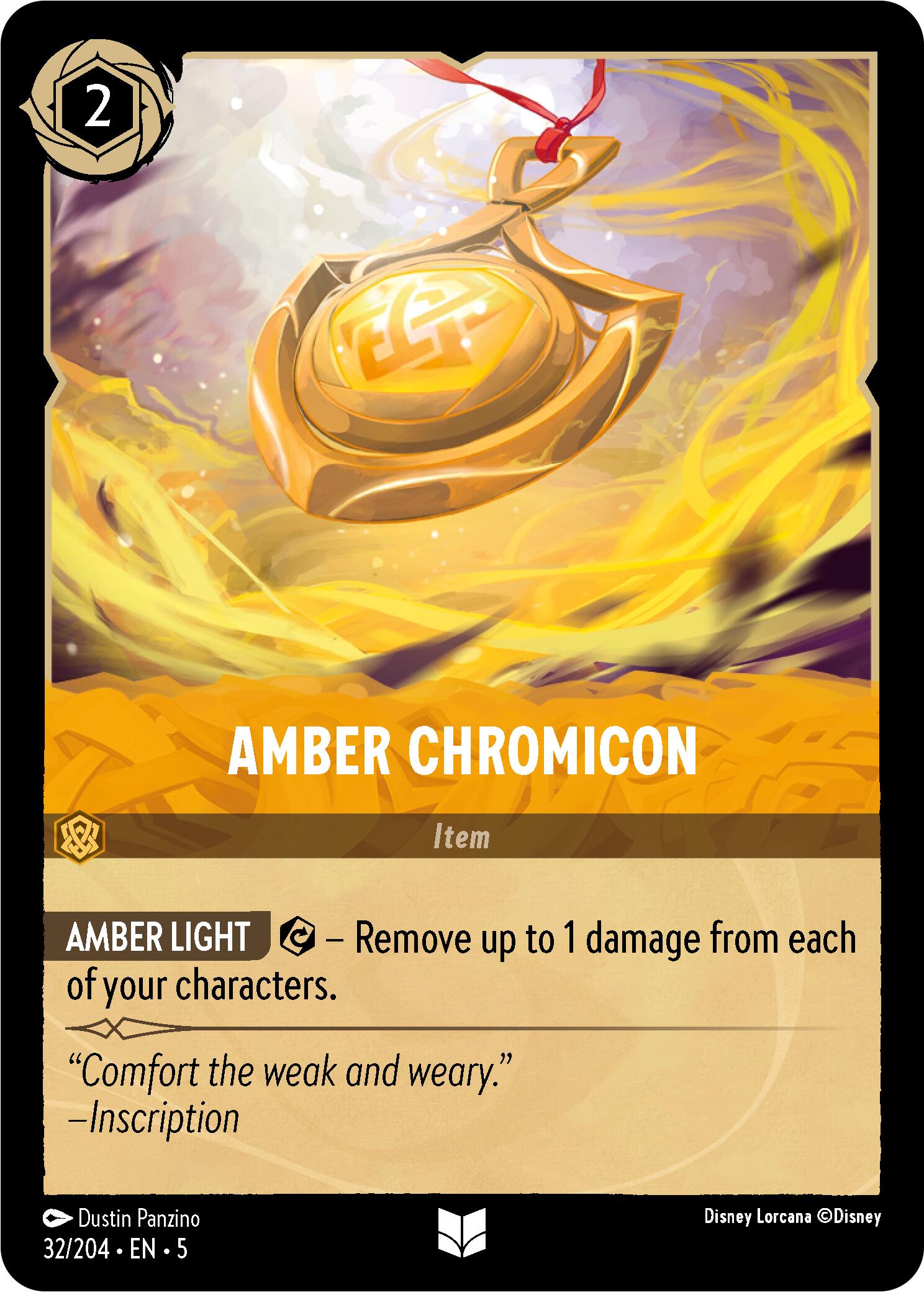 Amber Chromicon (32/204) [Shimmering Skies] | Eastridge Sports Cards & Games
