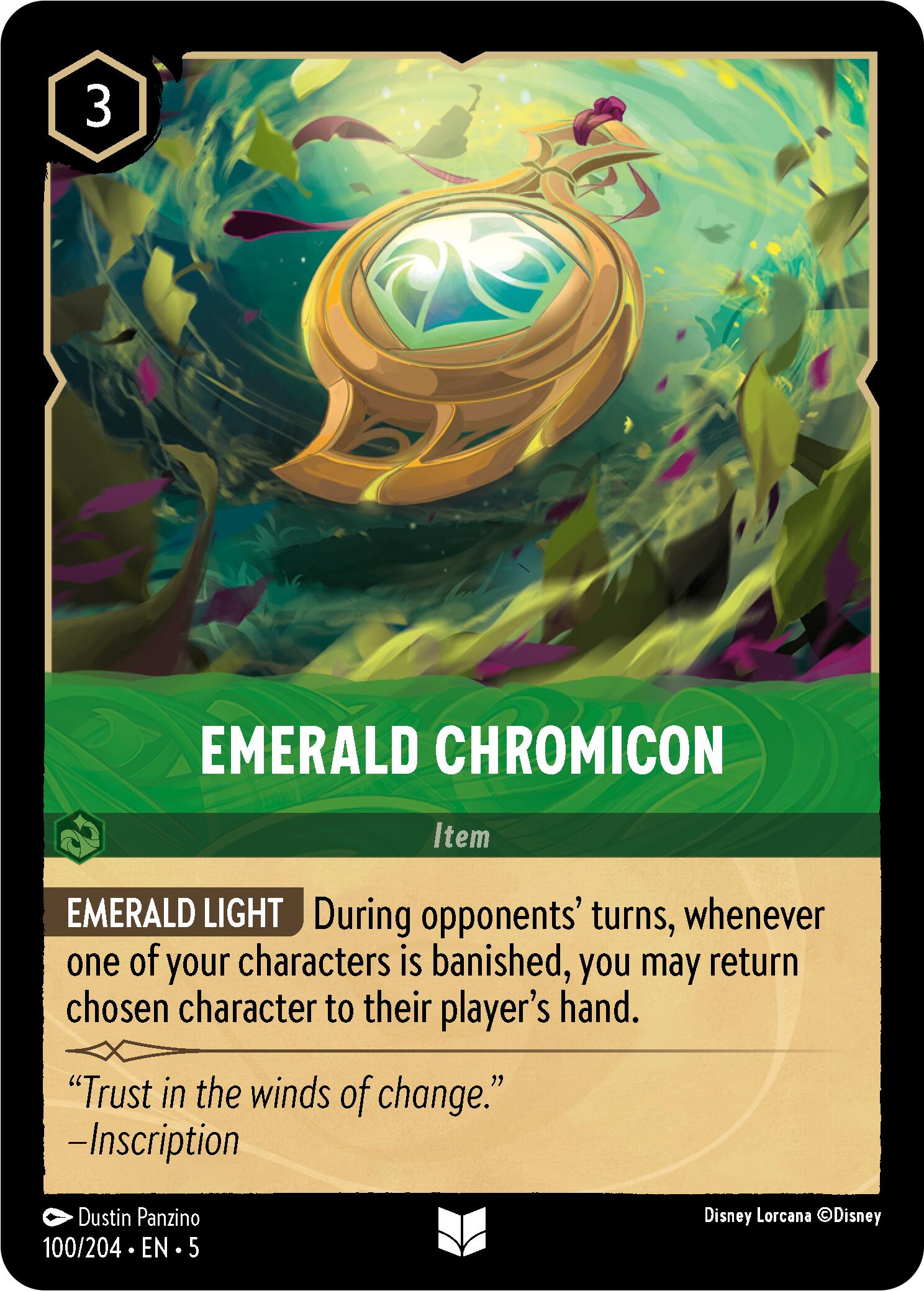Emerald Chromicon (100/204) [Shimmering Skies] | Eastridge Sports Cards & Games