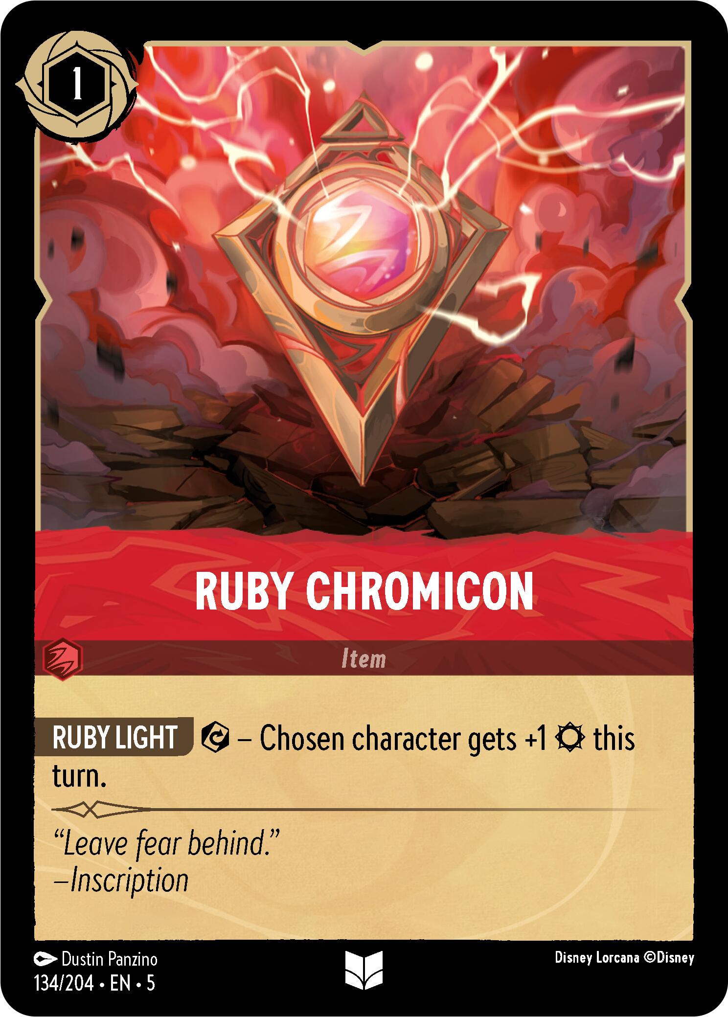 Ruby Chromicon (134/204) [Shimmering Skies] | Eastridge Sports Cards & Games