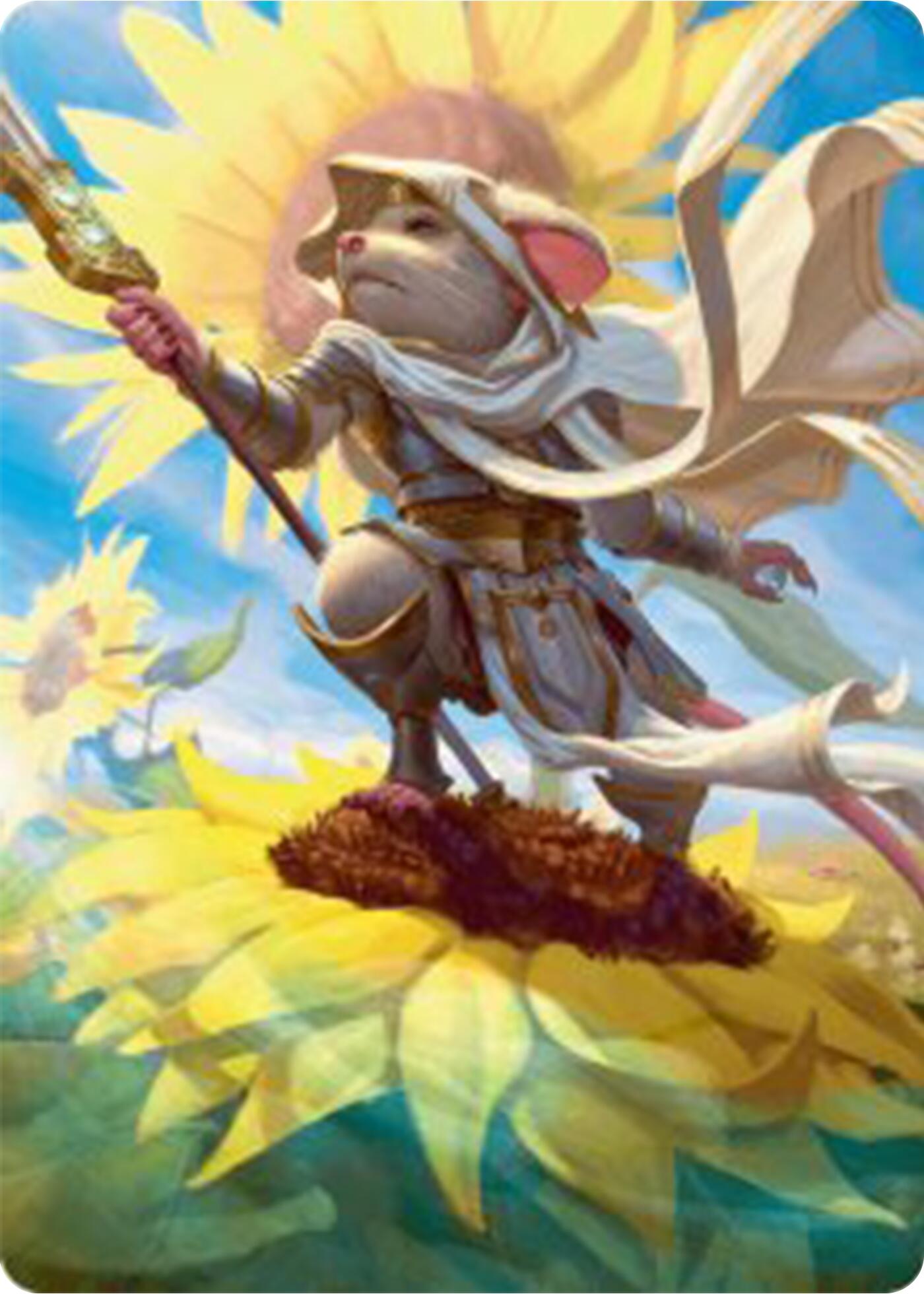 Elspeth, Sun's Champion Art Card [Bloomburrow Art Series] | Eastridge Sports Cards & Games