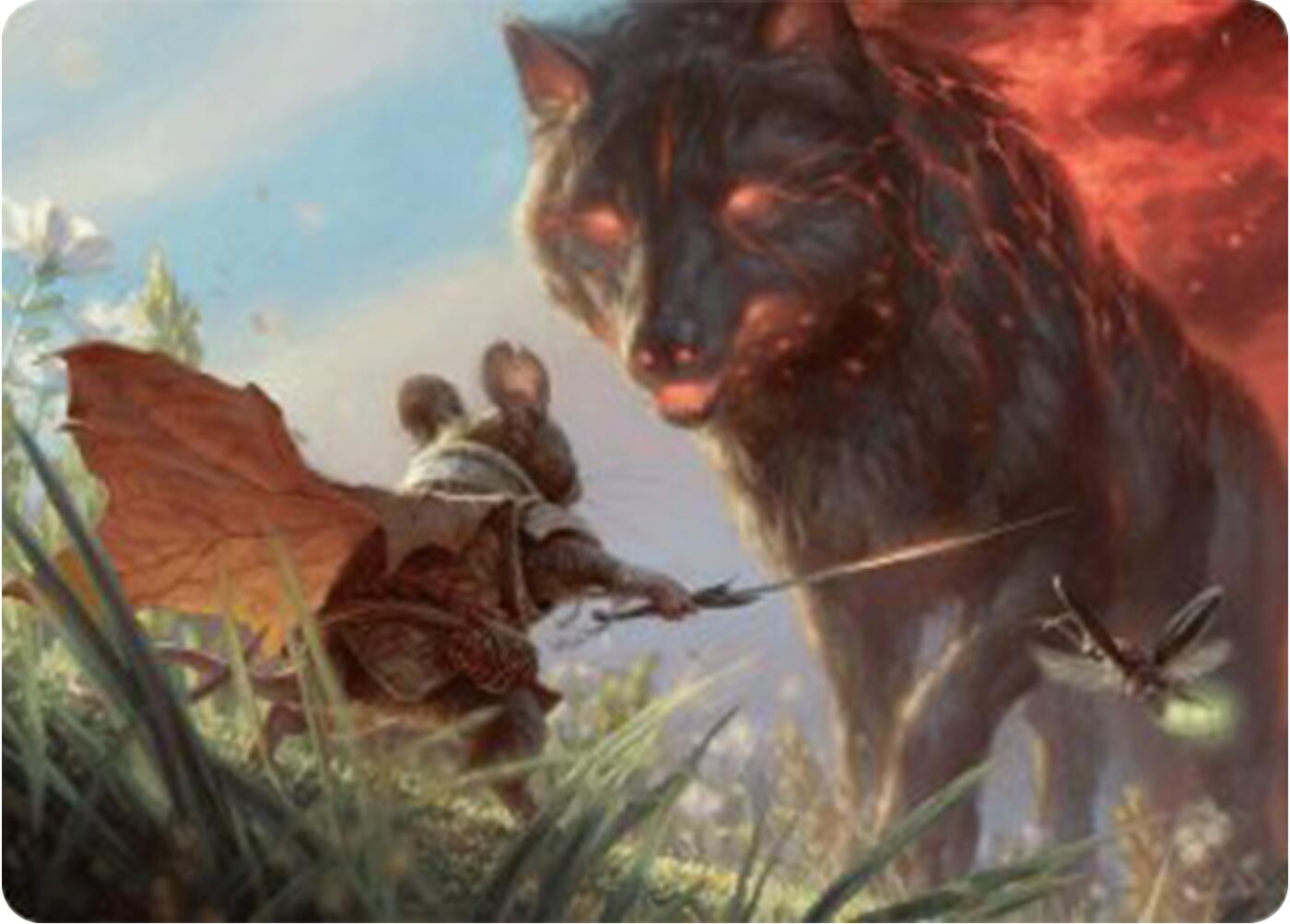 Repel Calamity Art Card [Bloomburrow Art Series] | Eastridge Sports Cards & Games