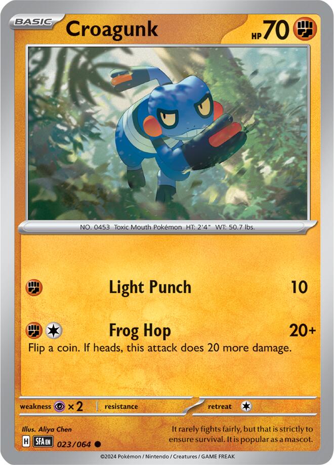 Croagunk (023/064) [Scarlet & Violet: Shrouded Fable] | Eastridge Sports Cards & Games