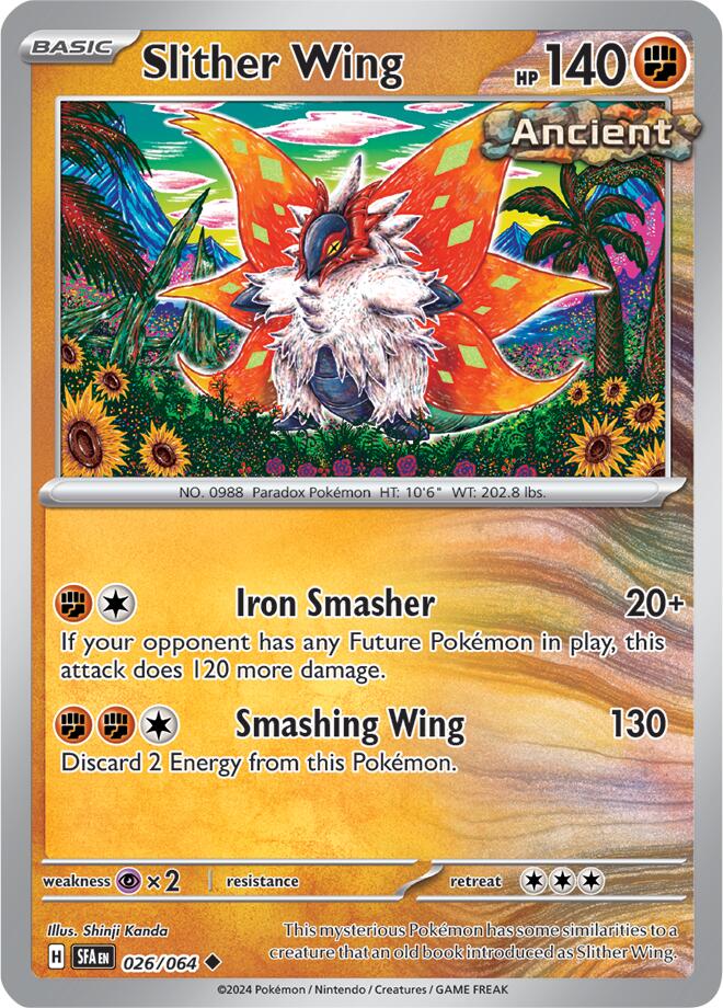 Slither Wing (026/064) [Scarlet & Violet: Shrouded Fable] | Eastridge Sports Cards & Games