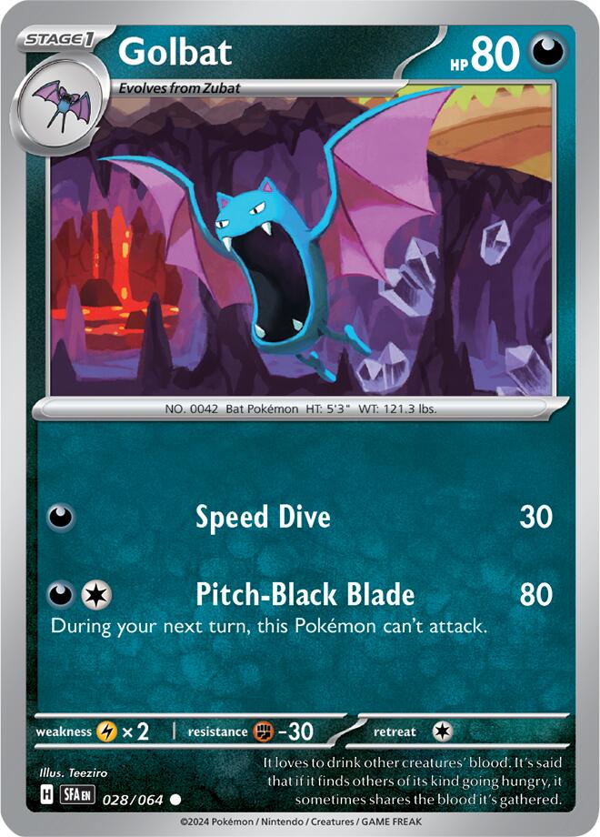 Golbat (028/064) [Scarlet & Violet: Shrouded Fable] | Eastridge Sports Cards & Games