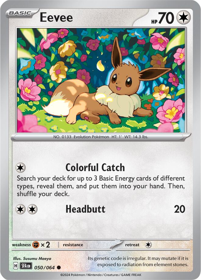 Eevee (050/064) [Scarlet & Violet: Shrouded Fable] | Eastridge Sports Cards & Games