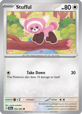 Stufful (052/064) [Scarlet & Violet: Shrouded Fable] | Eastridge Sports Cards & Games
