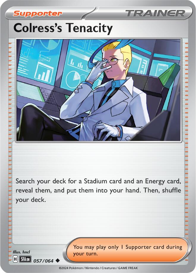 Colress's Tenacity (057/064) [Scarlet & Violet: Shrouded Fable] | Eastridge Sports Cards & Games