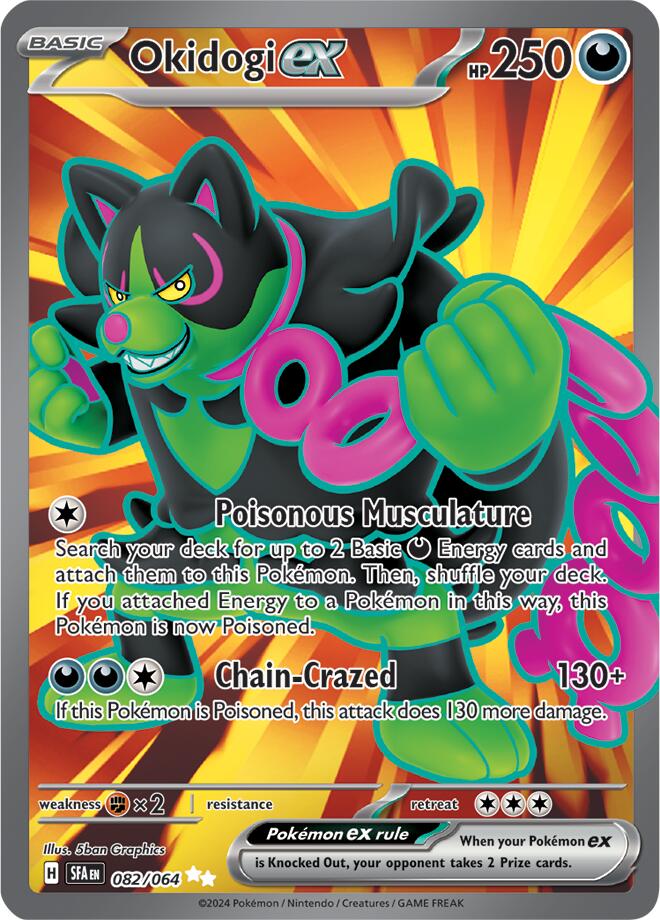 Okidogi ex (082/064) [Scarlet & Violet: Shrouded Fable] | Eastridge Sports Cards & Games