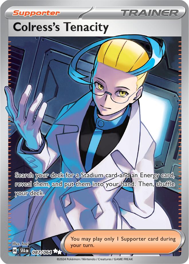 Colress's Tenacity (087/064) [Scarlet & Violet: Shrouded Fable] | Eastridge Sports Cards & Games