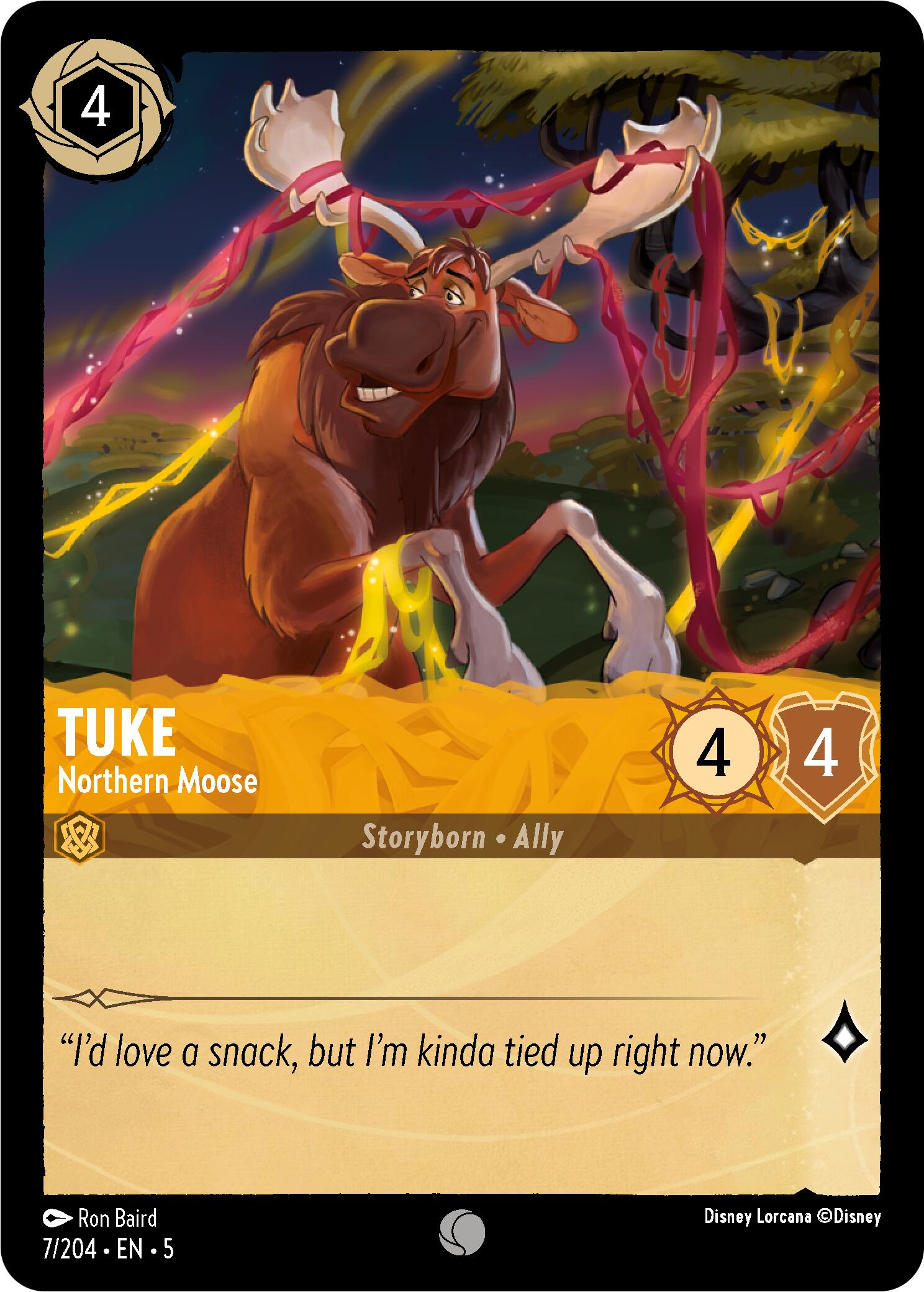 Tuke - Northern Moose (7/204) [Shimmering Skies] | Eastridge Sports Cards & Games