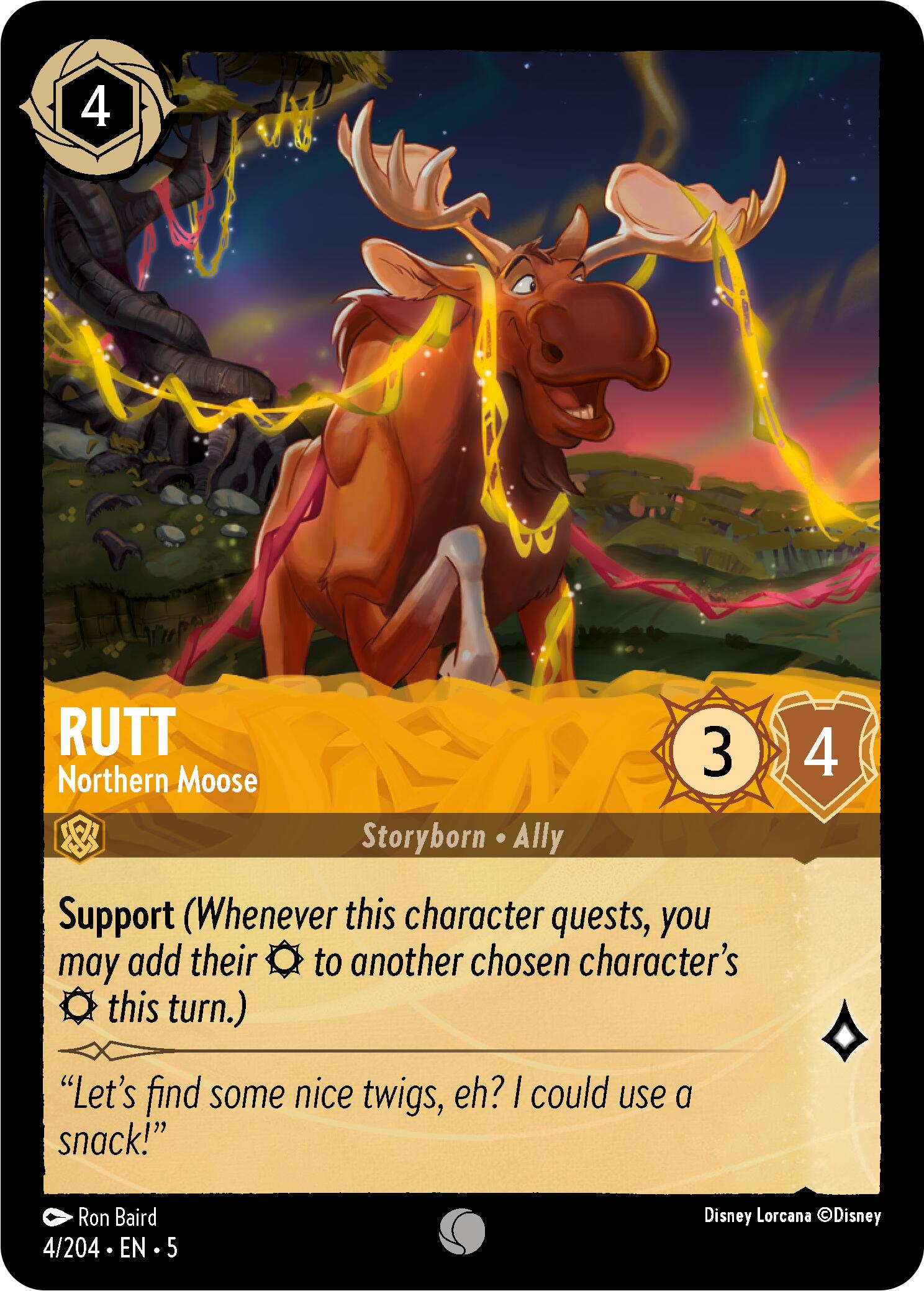 Rutt - Northern Moose (4/204) [Shimmering Skies] | Eastridge Sports Cards & Games