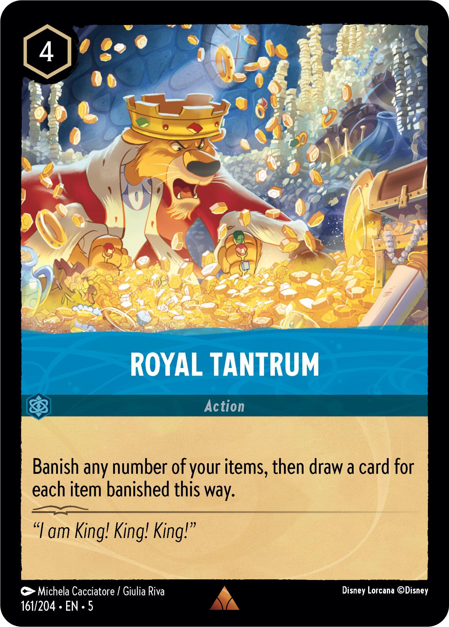 Royal Tantrum (161/204) [Shimmering Skies] | Eastridge Sports Cards & Games