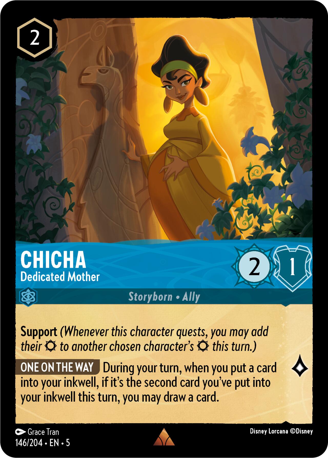 Chicha - Dedicated Mother (146/204) [Shimmering Skies] | Eastridge Sports Cards & Games