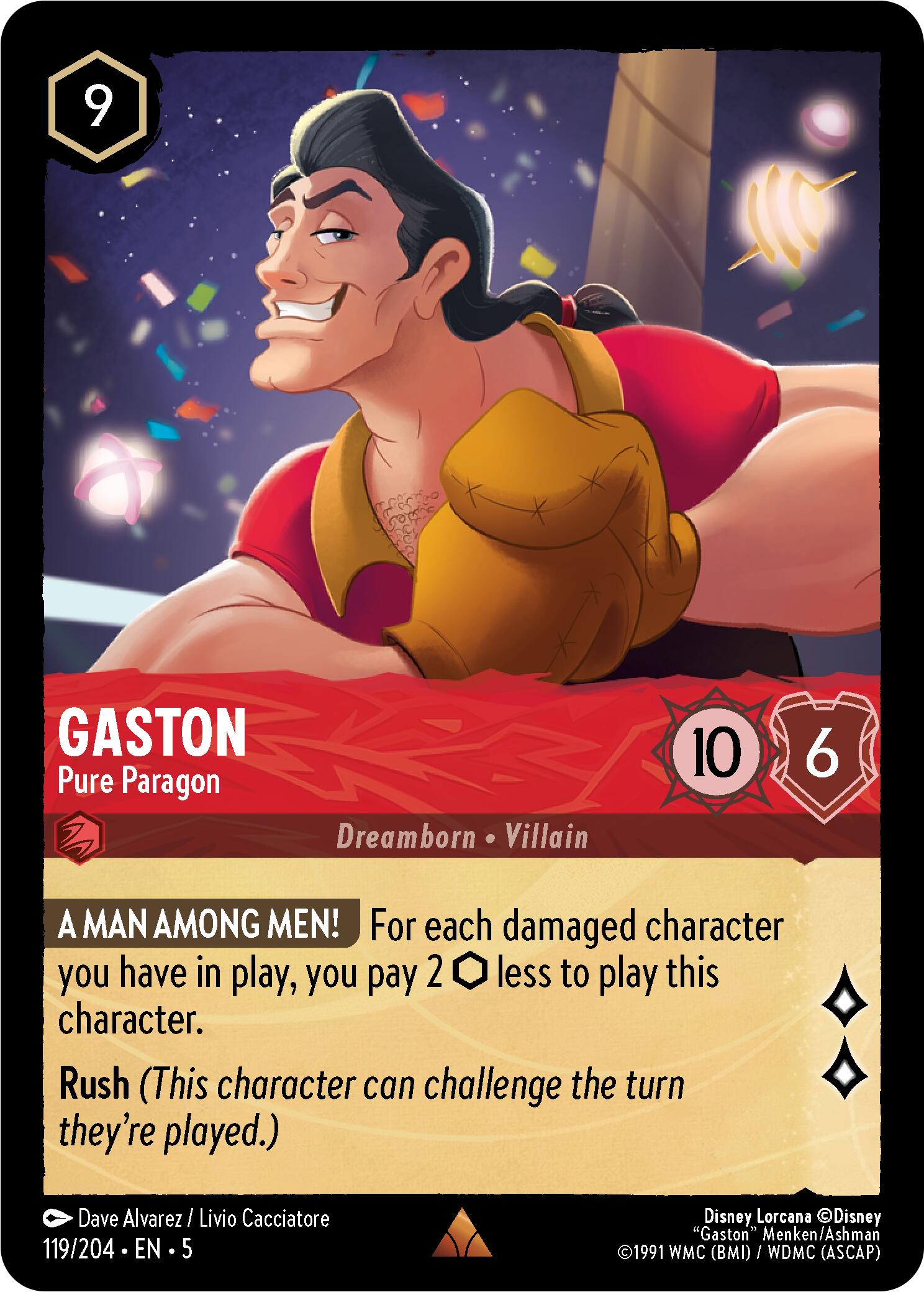 Gaston - Pure Paragon (119/204) [Shimmering Skies] | Eastridge Sports Cards & Games