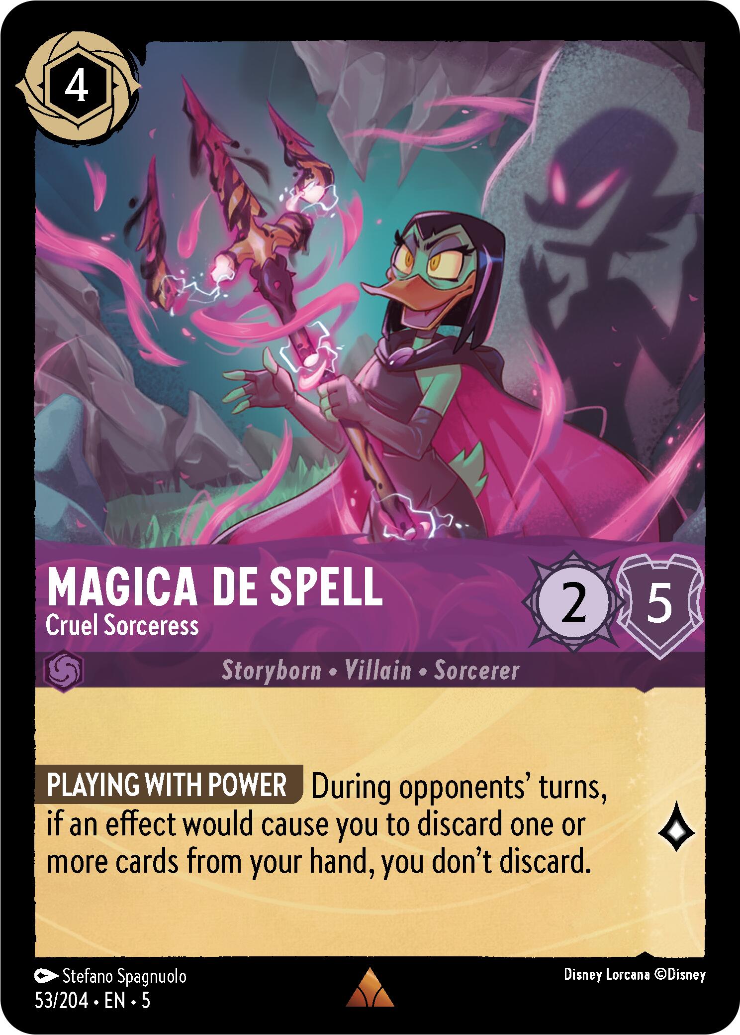 Magica De Spell - Cruel Sorceress (53/204) [Shimmering Skies] | Eastridge Sports Cards & Games