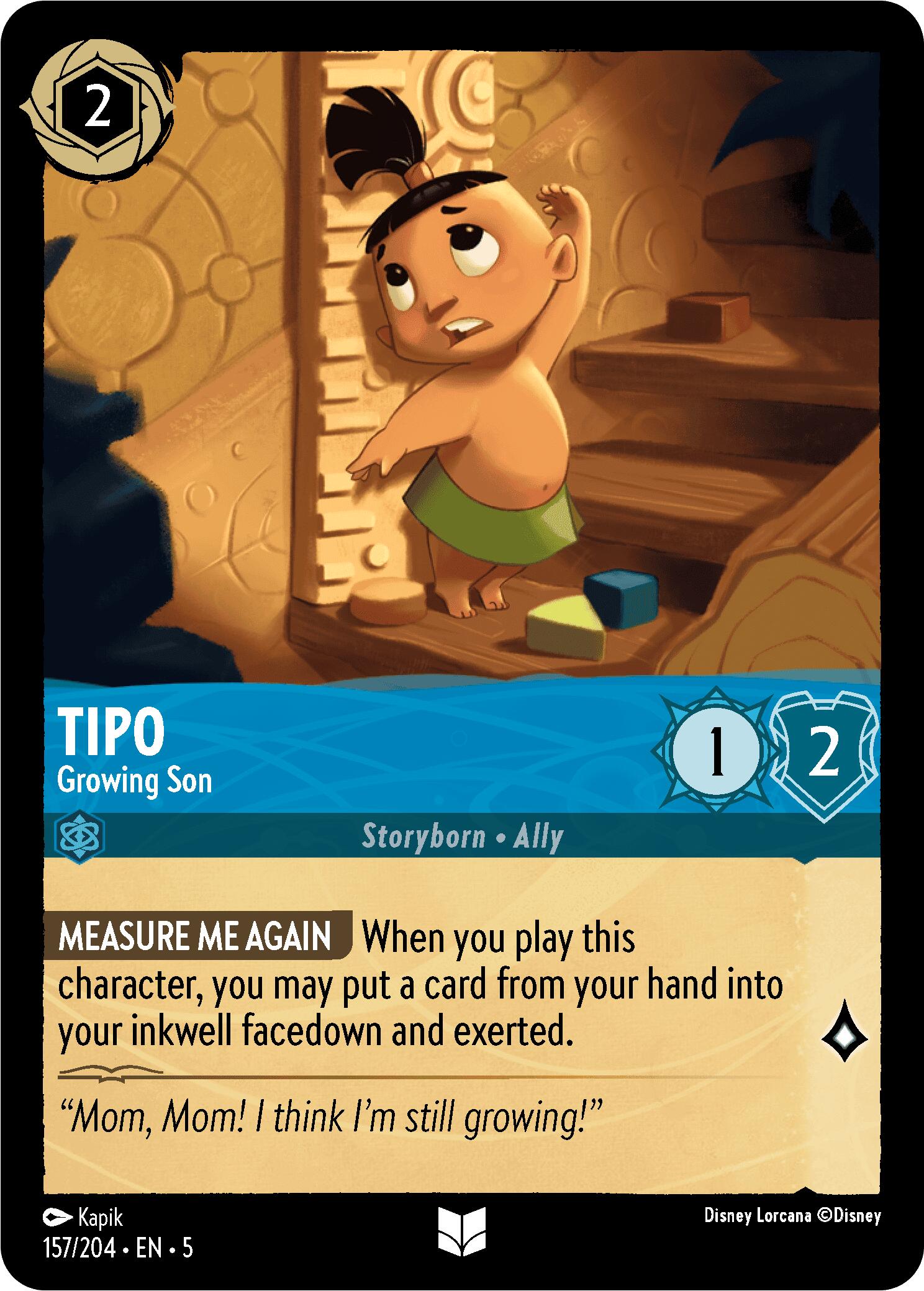 Tipo - Growing Son (157/204) [Shimmering Skies] | Eastridge Sports Cards & Games