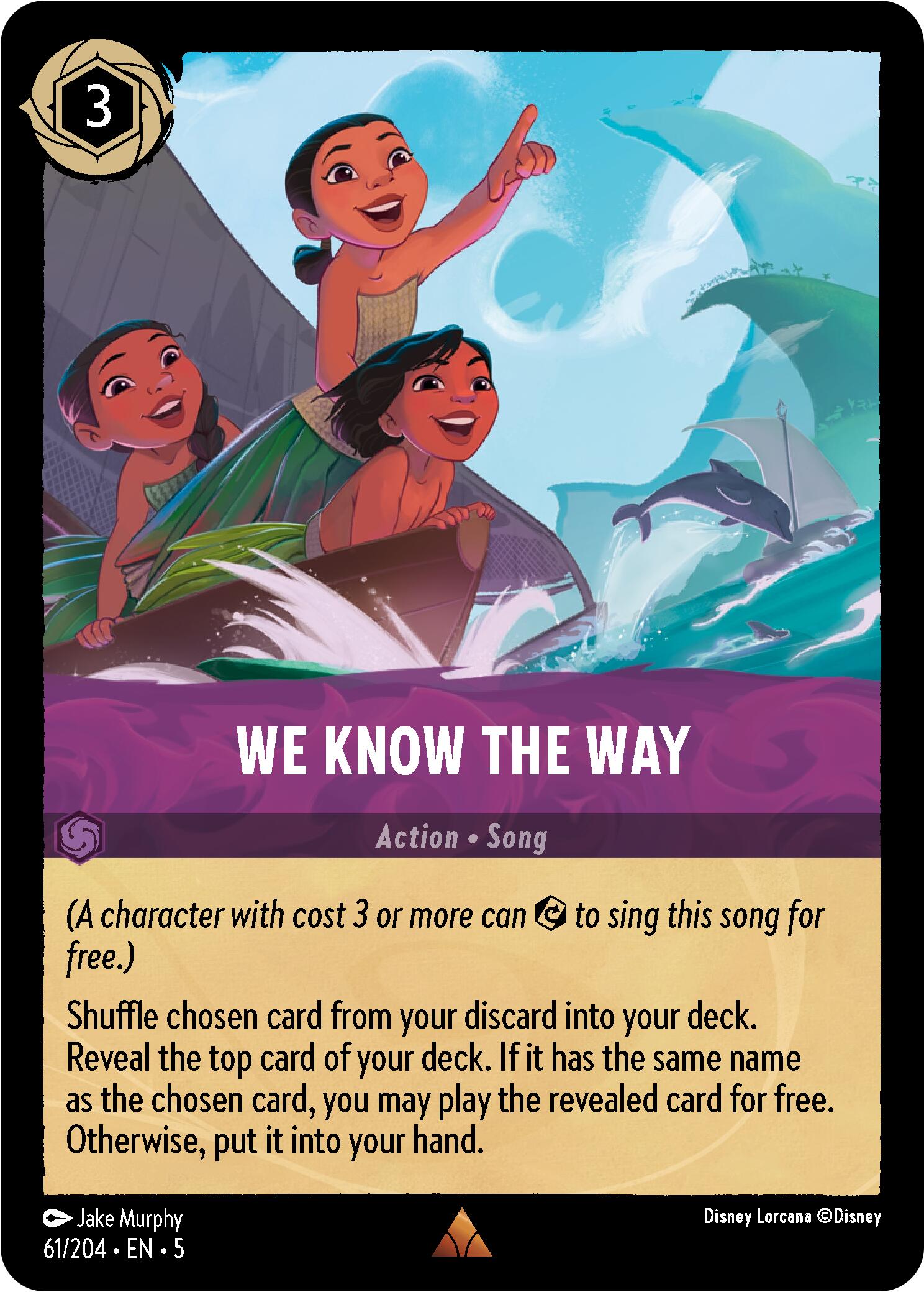 We Know the Way (61/204) [Shimmering Skies] | Eastridge Sports Cards & Games