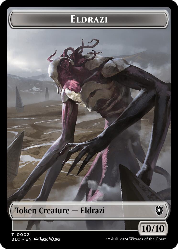 Eldrazi // Clue Double-Sided Token [Bloomburrow Commander Tokens] | Eastridge Sports Cards & Games