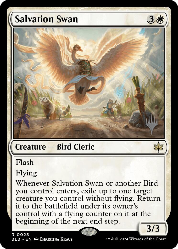 Salvation Swan (Promo Pack) [Bloomburrow Promos] | Eastridge Sports Cards & Games