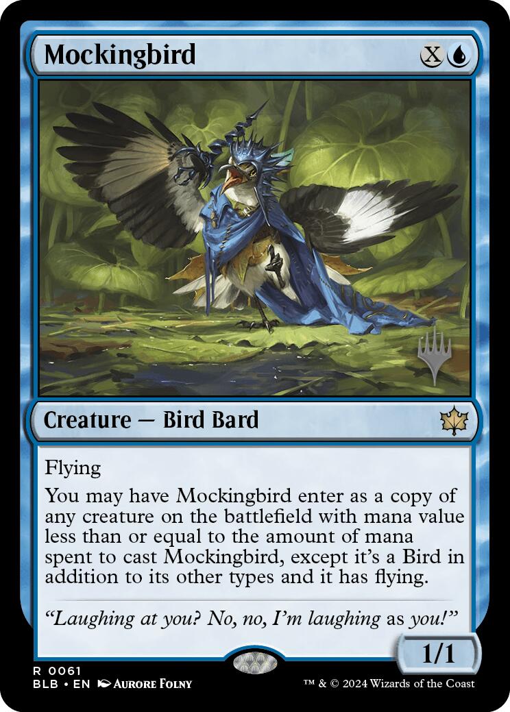 Mockingbird (Promo Pack) [Bloomburrow Promos] | Eastridge Sports Cards & Games