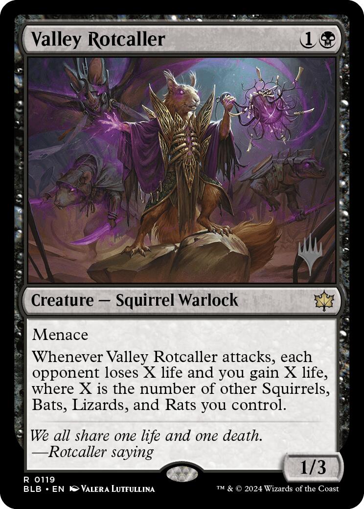 Valley Rotcaller (Promo Pack) [Bloomburrow Promos] | Eastridge Sports Cards & Games